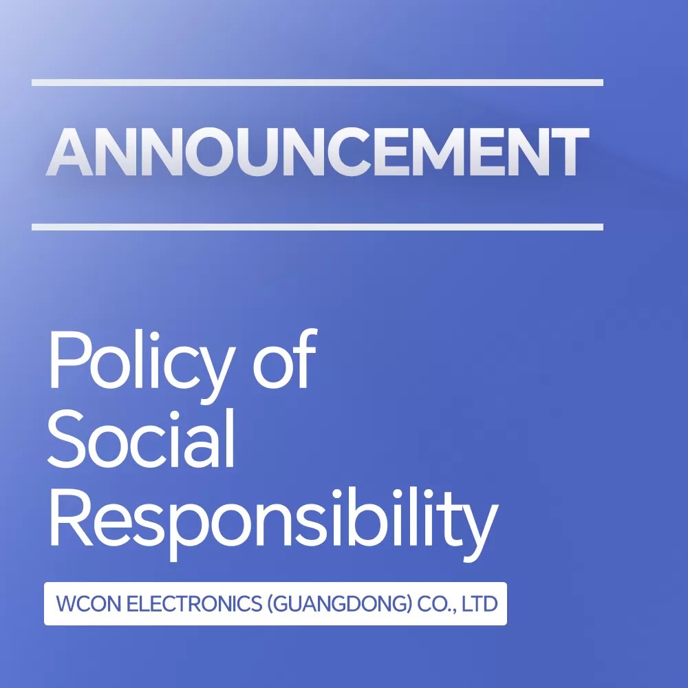 Policy of Social Responsibility